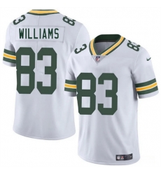 Youth Green Bay Packers 83 Savion Williams White 2025 Draft Vapor Untouchable Limited Stitched Football Jersey