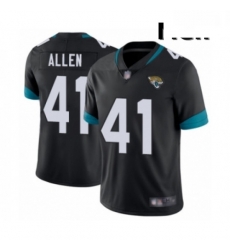 Men Jacksonville Jaguars 41 Josh Allen Black Team Color Vapor Untouchable Limited Player Football Jersey