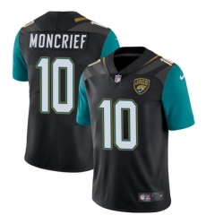 Men Nike Donte Moncrief Jacksonville Jaguars Limited Black Vapor Untouchable Alternate Jersey