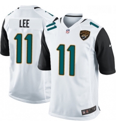 Men Nike Jacksonville Jaguars 11 Marqise Lee Game White NFL Jersey