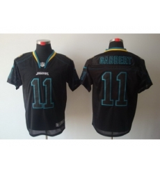 Nike Jacksonville Jaguars 11 Blaine Gabbert Black Elite Lights Out NFL Jersey