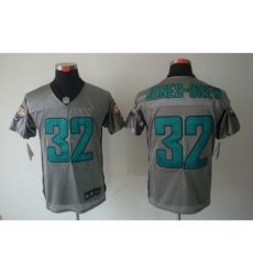 Nike Jacksonville Jaguars 32 Maurice Jones-Drew Grey Elite Shadow NFL Jersey