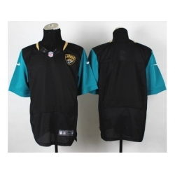 Nike Jacksonville Jaguars Blank Black Elite NFL Jersey