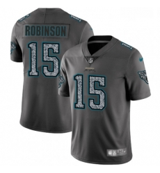 Youth Nike Jacksonville Jaguars 15 Allen Robinson Gray Static Vapor Untouchable Limited NFL Jersey