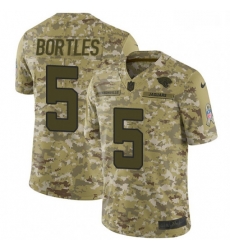 Youth Nike Jacksonville Jaguars 5 Blake Bortles Limited Camo 2018 Salute to Service NFL Jersey