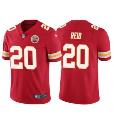 Men Kansas City Chiefs 20 Justin Reid Red Vapor Untouchable Limited Stitched Jersey