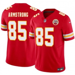Men Kansas City Chiefs  85 Andrew Armstrong Red 2026 F U S E  Vapor Untouchable Limited Stitched Football Jersey