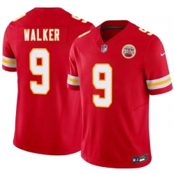 Youth Kansas City Chiefs  9 Kenneth Walker III Red 2026 F U S E  Vapor Untouchable Limited Stitched Football Jersey