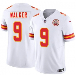 Youth Kansas City Chiefs  9 Kenneth Walker III White 2026 F U S E  Vapor Untouchable Limited Stitched Football Jersey