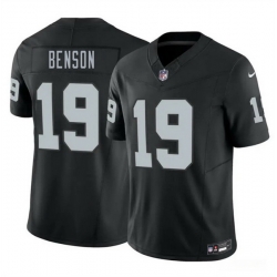 Men Las Vegas Raiders  28 Jermod McCoy Black 2026 Draft F U S E  Vapor Untouchable Limited Stitched Football Jersey