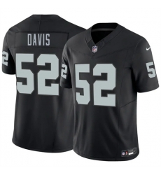 Men Las Vegas Raiders 52 Jamin Davis Black 2026 F U S E Vapor Untouchable Limited Stitched Football Jersey Men Las Vegas Raiders 52 Jamin Davis Black 2026 F U S E Vapor Untouchable Limited Stitched Football Jersey