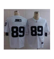 Nike Oakland Raiders 89 James Jones white Elite NFL Jersey