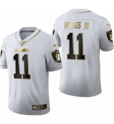 Raiders Henry Ruggs III White 2020 NFL Draft Golden Edition Jersey