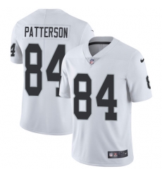 Nike Raiders #84 Cordarrelle Patterson White Youth Stitched NFL Vapor Untouchable Limited Jersey