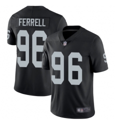 Raiders 96 Clelin Ferrell Black Team Color Youth Stitched Football Vapor Untouchable Limited Jersey