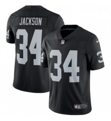 Youth Nike Oakland Raiders 34 Bo Jackson Black Team Color Vapor Untouchable Limited Player NFL Jersey