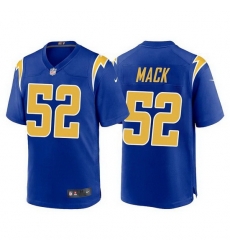 Men Los Angeles Chargers 52 Khalil Mack Royal Vapor Untouchable Limited Stitched jersey