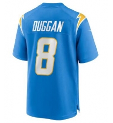 Men's Nike Max Duggan Powder Blue Los Angeles Chargers Vapor Limited Jersey