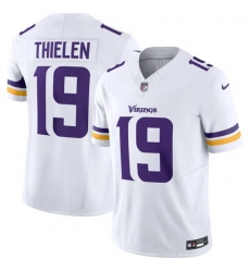 Men Minnesota Vikings 19 Adam Thielen White 2025 F U S E  Vapor Untouchable Limited Stitched Jersey
