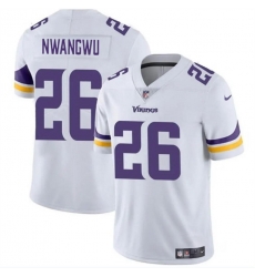 Men Minnesota Vikings 26 Kene Nwangwu White Vapor Untouchable Limited Stitched Jersey