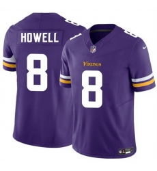 Men Minnesota Vikings 8 Sam Howell Purple 2024 F U S E Vapor Untouchable Limited Stitched Jersey Men Minnesota Vikings 8 Sam Howell Purple 2024 F U S E Vapor Untouchable Limited Stitched Jersey