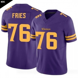 Men Minnesota Vikings  uFF0376 Will Fries Purple Limited Classic Vapor F U S E  Jersey 2