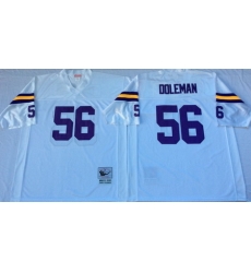 Vikings 56 Chris Doleman White Throwback Jersey