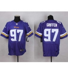 nike nfl jerseys minnesota vikings 97 griffen purple[Elite]