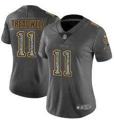 Nike Vikings #11 Laquon Treadwell Gray Static Womens NFL Vapor Untouchable Game Jersey