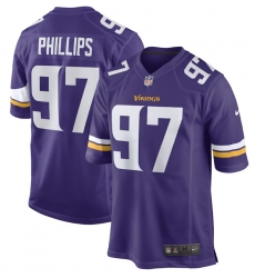 Toddler Nike Harrison Phillips Purple Minnesota Vikings Game Stitched Jersey