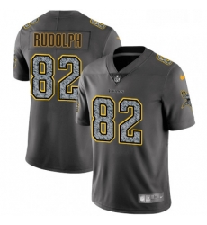 Youth Nike Minnesota Vikings 82 Kyle Rudolph Gray Static Vapor Untouchable Limited NFL Jersey