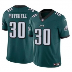 Men Philadelphia Eagles 30 Quinyon Mitchell Green 2024 Draft F U S E Vapor Untouchable Limited Stitched Football Jersey