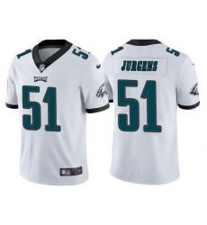 Men Philadelphia Eagles 51 Cameron Jurgens White Vapor Untouchable Limited Stitched Jersey