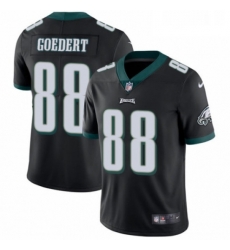 Mens Nike Philadelphia Eagles 88 Dallas Goedert Black Alternate Vapor Untouchable Limited Player NFL Jersey