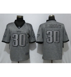 Nike Eagles #30 Corey Clement Gray Gridiron Gray Vapor Untouchable Limited Jersey