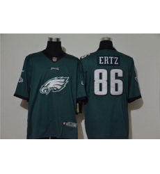 Nike Eagles 86 Zach Ertz Green Vapor Untouchable Limited Jersey