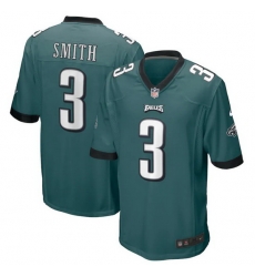 Youth Philadelphia Eagles 3 Nolan Smith Green 2023 Draft Stitched Football Jersey