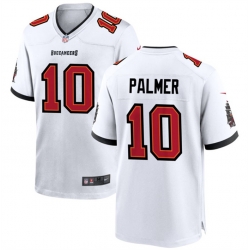 Men Tampa Bay Buccaneers 10 Trey Palmer White Stitched Game Jersey