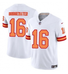 Men Tampa Bay Buccaneers 16 Teddy Bridgewater White 2025 F U S E Vapor Limited Stitched Jersey Men Tampa Bay Buccaneers 16 Teddy Bridgewater White 2025 F U S E Vapor Limited Stitched Jersey