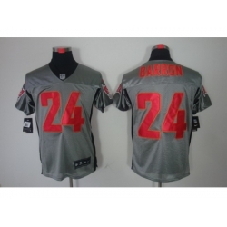 Nike Tampa Bay Buccaneers 24 Mark Barron Grey Elite Shadow NFL Jersey