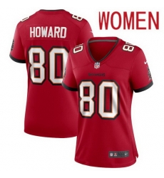 Women Tampa Bay Buccaneers 80 O.J. Howard Nike Red Game NFL Jersey