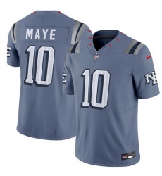 Men New England Patriots 10 Drake Maye 2025 F U S E Rivalries Vapor Limited Stitched Football Jersey
