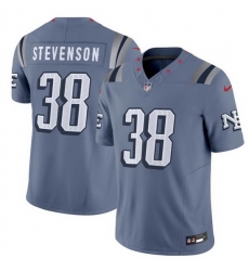Men New England Patriots 38 Rhamondre Stevenson 2025 F U S E Rivalries Vapor Limited Stitched Football Jersey