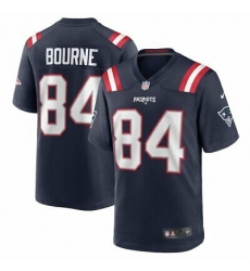 Men New England Patriots Kendrick Bourne #84 Rush Stitched NFL Jersey