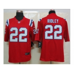 Nike New England Patriots 22 Stevan Ridley red Limited NFL Jersey