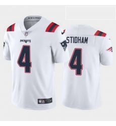 Nike Patriots 4 Jarrett Stidham White 2020 New Vapor Untouchable Limited Jersey