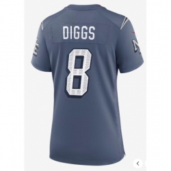 Women's New England Patriots #8 Stefon Diggs Rivalries Collection Jersey