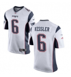 Youth Patriots 6 Cody Kessler Navy White Team Football Vapor Untouchable Jersey