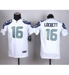 nike youth nfl jerseys seattle seahawks 16 lockett white[nike]