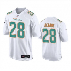 Men Miami Dolphins 28 De 27Von Achane White Fashion Vapor Untouchable Stitched Football Jersey